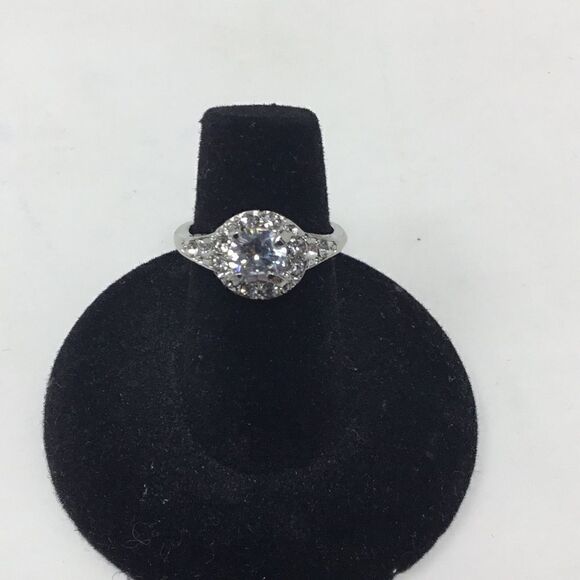 Brilliant 1 Ct. Cubic Zirconia Bridal Ring (H15) - Picture 3 of 6